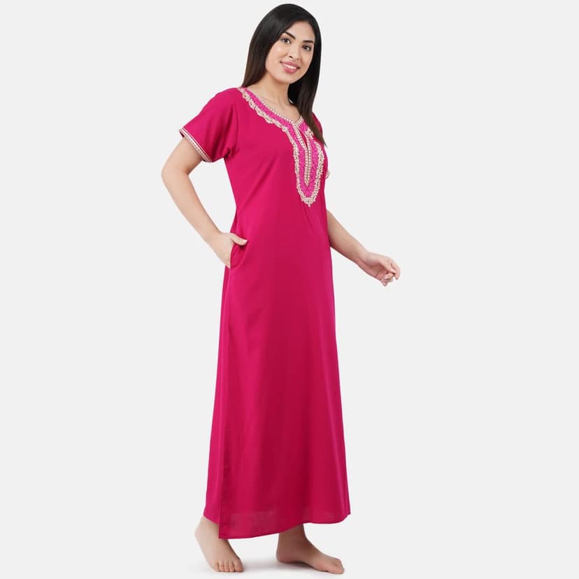 VALENCIA SLEEPWEAR Women's Nighty view 4
