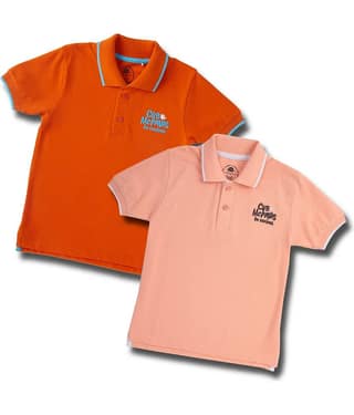 Cub Mcpaws - Multicolor Cotton Boy's Polo T-Shirt ( Pack of 2 )
