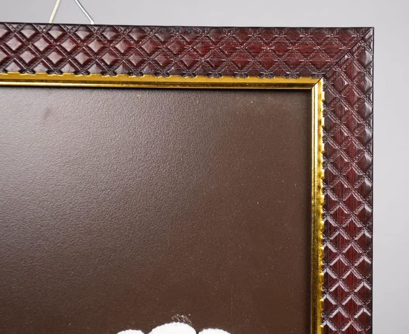 AP-MEPMA HOME DECOR WOODEN SEASHELL FRAME view 2