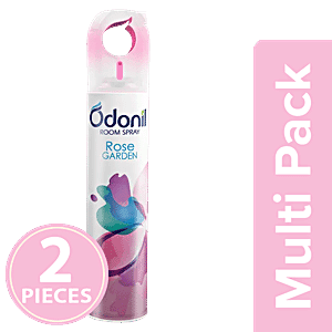 Odonil Room Air Freshener Spray - Rose Garden, 2 x 220 ml Multipack