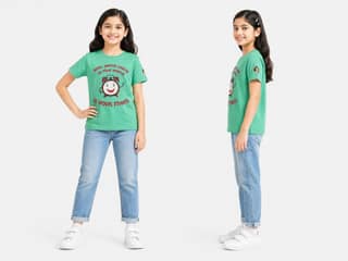 KUCHU Alarm Clock Theme Kids T-Shirt | 8–9 Years | Cotton Modal | Soft Feel | Comfortable