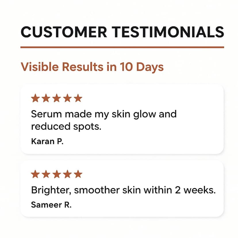 NUEMAN Vitamin C Face Serum | For Men | With 15% Vitamin C, Niacinamide, Hyaluronic Acid & Licorice | Brightens Skin, Fades Spots | Fragrance-Free & Dermatologically Tested view 5