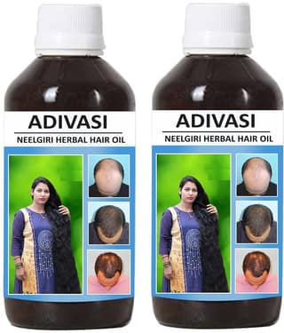 Oilanic Adivasi Neelgiri Hair Oil-Anti Hair Fall Combo of 50 mL Pack of 2