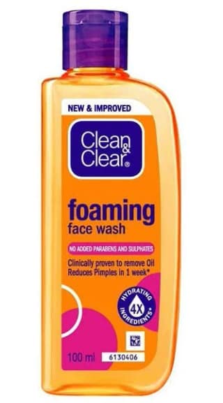 Clean And Clear Foaming Face Wash 100Ml
