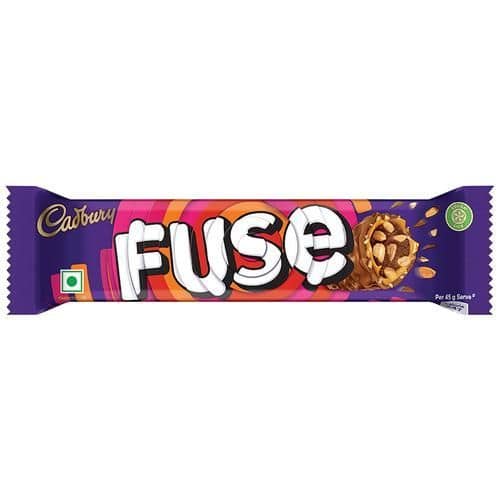 Cadbury Fuse Peanut & Caramel Filled Chocolate Bar, 45 gm