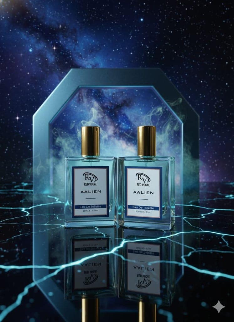 Red Vocal Aalien Luxury Eau De Toilette – Unisex 50ml (Set of 2), Fresh, Woody Amber & Long-Lasting Fragrance view 5