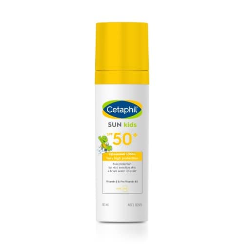 Cetaphil Sun Kids Liposomal Lotion SPF 50+ 150 ml Very High Protection Broad-Spectrum UVA/UVB Sunscreen for Kids - Water-Resistant, Hypoallergenic & Fragrance-Free - Liposomal Hydrating Lotion for Sensitive Skin Cetaphil Sun Kids Liposomal Lotion SPF 50+ view 2