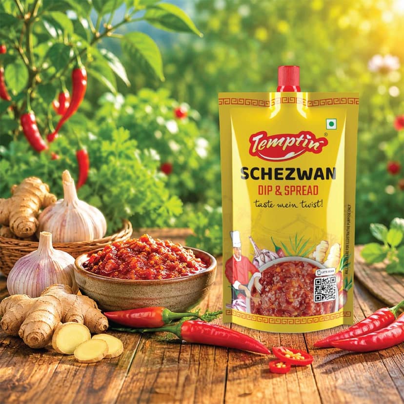Temptin Schezwan Dip & Spread - 100G X 5 (Pack of 5)