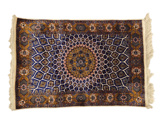 Kashmiri Handmade Silk Carpet