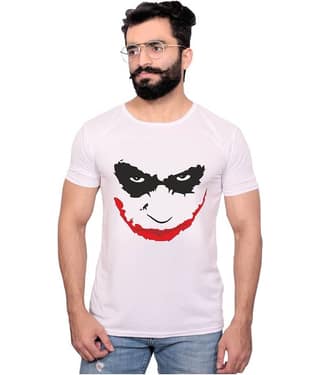 Nityanand Enterprises White Cotton Blend T-Shirt
