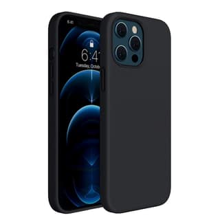 LIRAMARK Liquid Silicone Soft Back Cover Case for Apple iPhone 12 Pro Max (6.7 inch)
