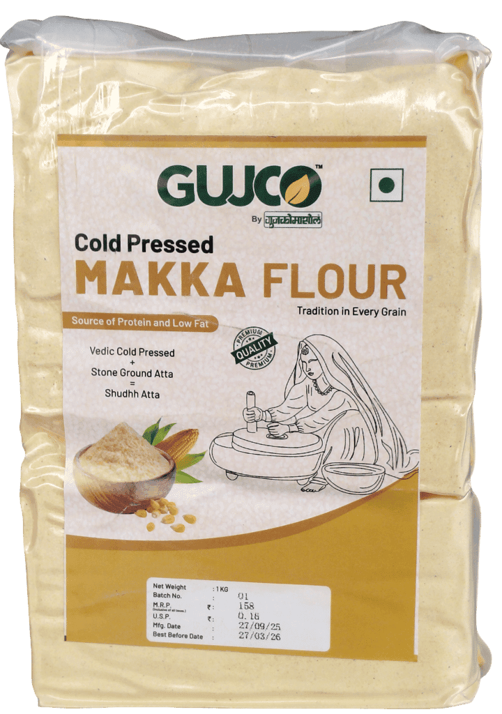 GUJCO Cold Pressed Makka Flour