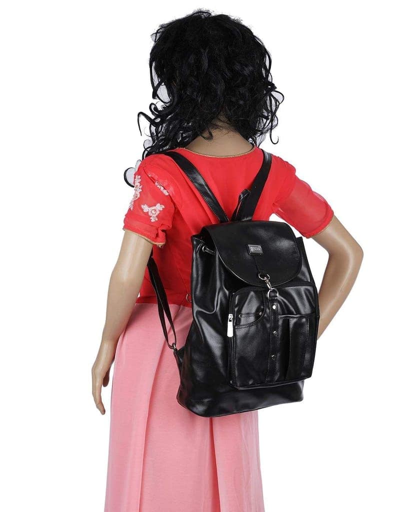 Right Choice Girl's Design School/College/Casual Bag, Backpack (Black) view 6