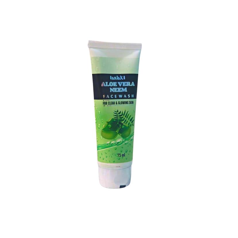 Arlak Aloe Vera Neem Facewash for Clear & Glowing Skin For Men & Women - 75 ml