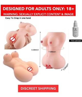 Breast & Vagina Hot Sexy Doll for Men Masturbation Enjoy real Partner Sex ( Free Lube)