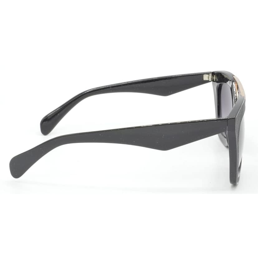 Hrinkar Grey Rectangular Glasses Golden Frame Best Goggles for Men & Women - HRS405 view 3