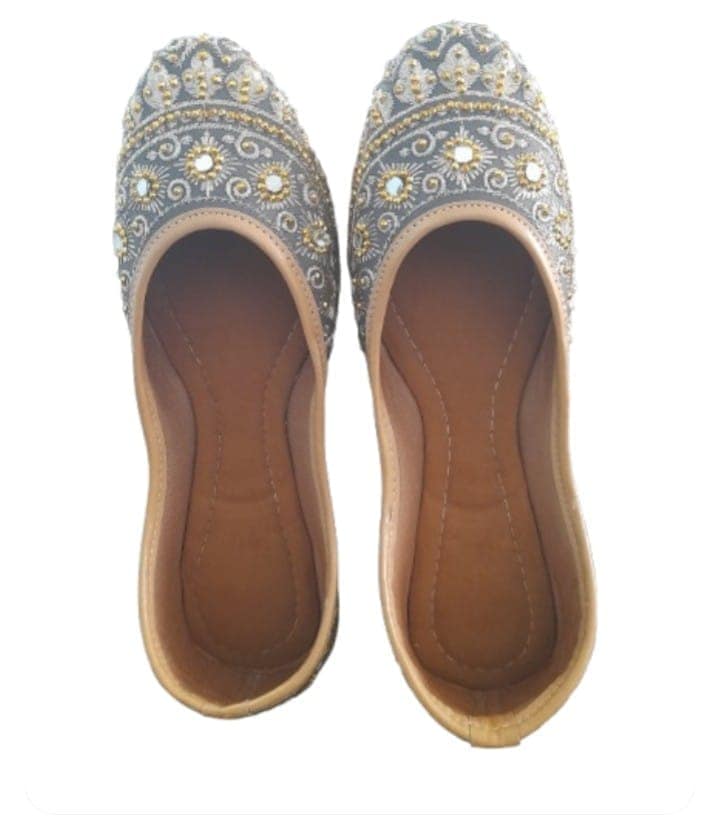 Handcrafted Embroidered Khussa Shoes for Women view 3