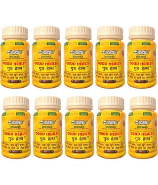 Dr. Biswas Good Health Ayurvedic Capsule Pack of 10