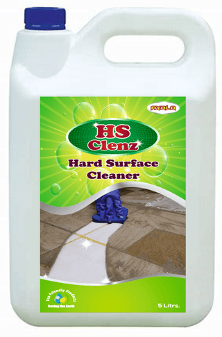 All Purpose Cleaner (Hard Surface Clenz-Citrus-5L)| For Heavily Stained Floors and Surfaces| Dilution: 750ml in 100Litres of Water| For use in Apartments, Institutions. Malls, Convention Centers, Public Places| Environmental Friendly