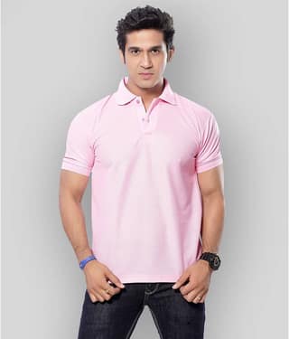 in365 Pack of 1 Cotton Blend Regular Fit Solid Half Sleeves Men's Polo T Shirt ( Turquoise )