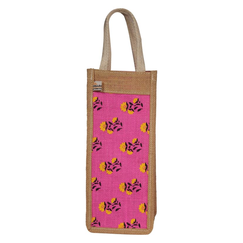 Jharcraft Water Bottel Jute Bag(BG00670) view 10