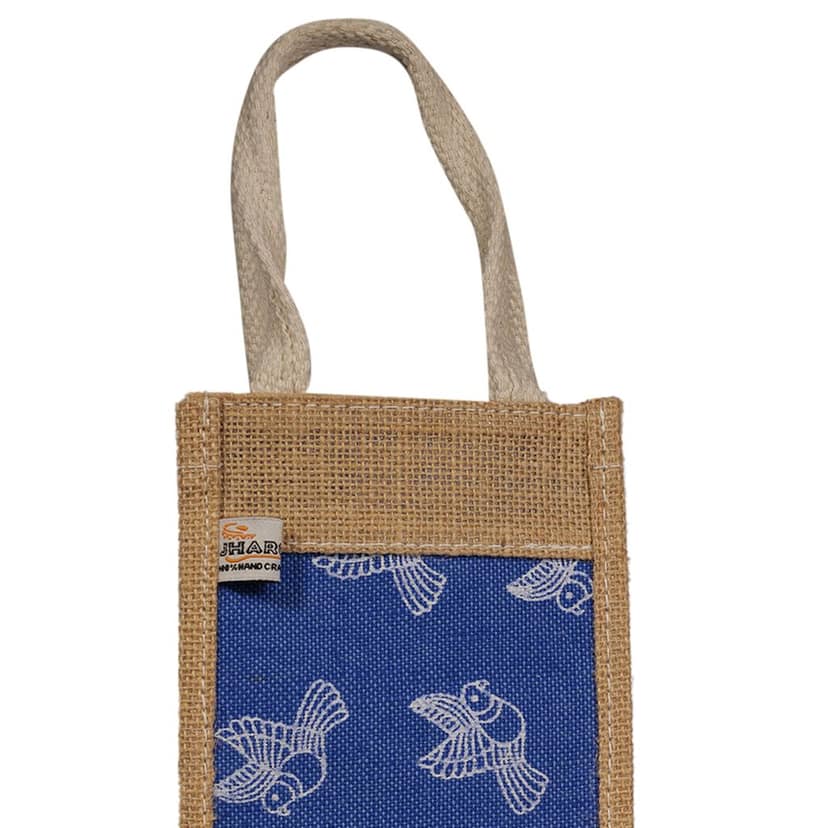 Jharcraft Water Bottel Jute Bag(BG00670) view 3