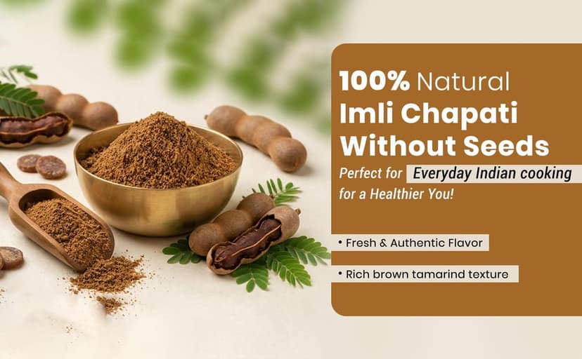 Chhattiskala A Bihan Initiative Seedless Tamarind 250g Imli Without Seeds, Natural & Fresh view 3