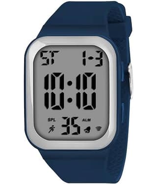 Svats Blue Silicon Digital Men's Watch