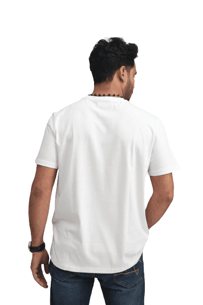 TRENDLAND Men's Pure Cotton ||180 GSM || Front Print & Back Solid || Round Neck Half Sleeve Regular Fit T-Shirt for Men (Pack of 1) view 2