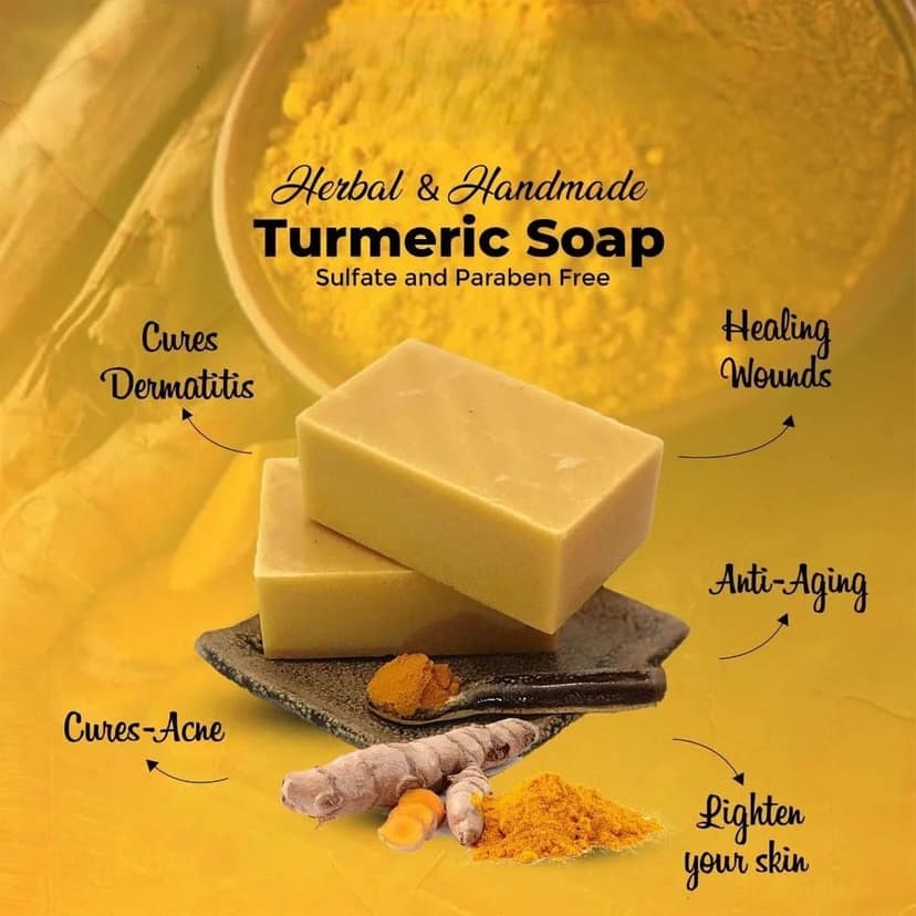 Haccu Meccu Turmeric Bath Essential for Radiant Skin view 3