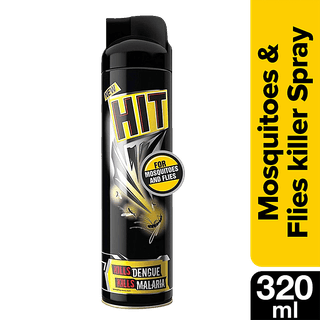 Hit Mosquito & Fly Killer Spray, 320 Ml(Savers Retail)