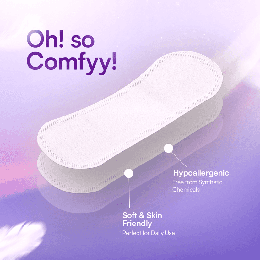 Flawsome - 100% Organic Cotton Panty Liners (Pack of 30) view 2