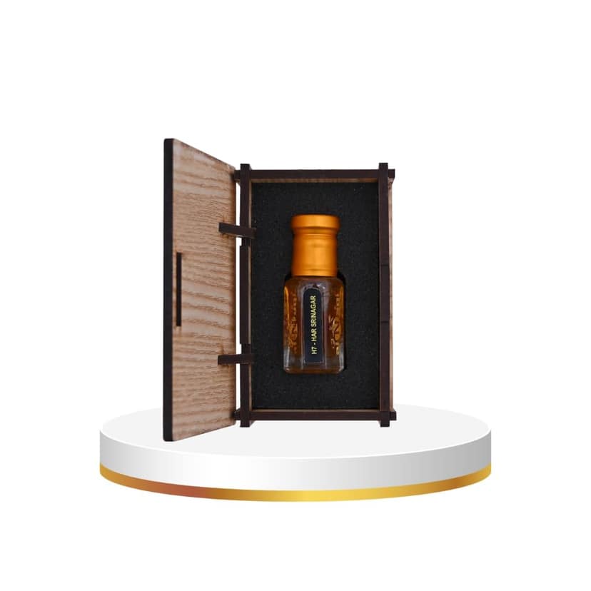 alnaqi fragrances Har Srinagar 6ml - Original Parijat Flower Oil, Alcohol Free Night-Jasmine Scent, Premium Men-Floral-Itra, Long Lasting Traditional-Parfum
