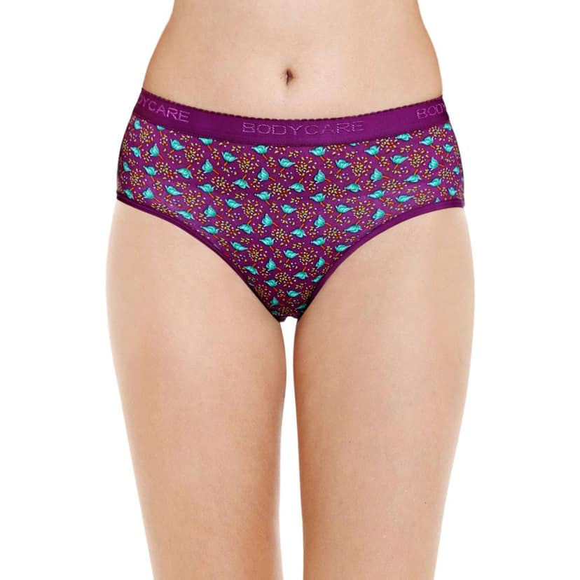 Bodycare women's combed cotton assorted Hipster Panty Pack of 6 ( E13000 ) view 2