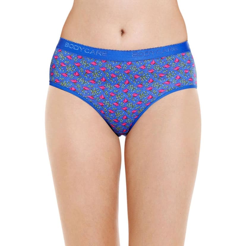 Bodycare women's combed cotton assorted Hipster Panty Pack of 6 ( E13000 ) view 4