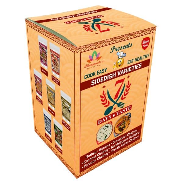 7 Days 7 Taste Instant Side Dish Varieties 210 Gms
