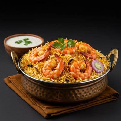 Prawns Biryani (500 ml)