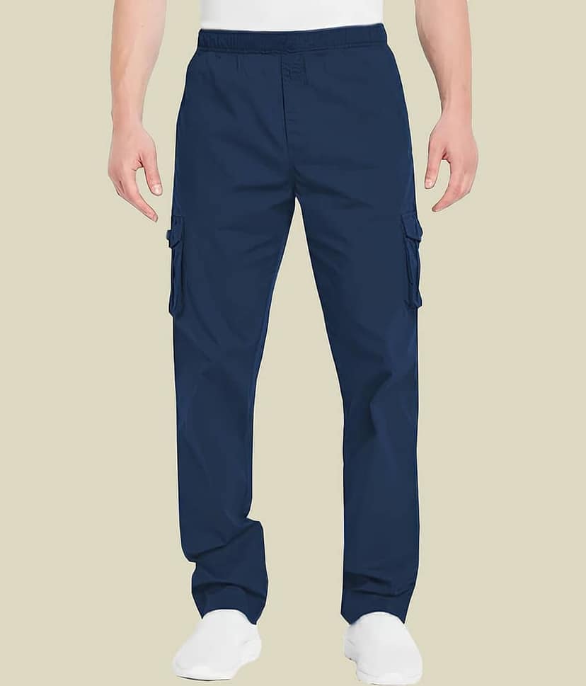Reoutlook Regular Flat Men's Cargos - Grey ( Pack of 1 )