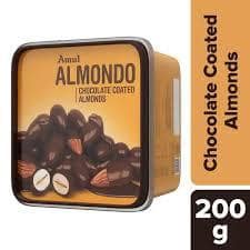 AMUL ALMOND CHOCOLATE 200G