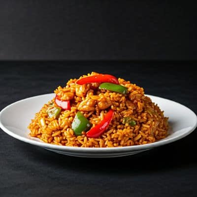 Schezwan Fried Rice Chicken