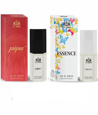 St. John Jaipur 10ml & Essence 10ml Pocket Perfume for Men 10 ml ( Pack of 2 )