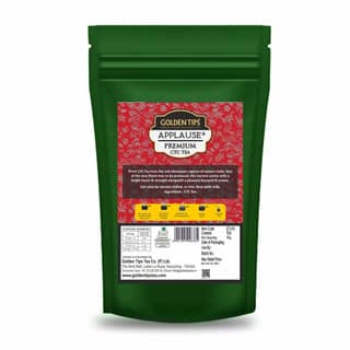Golden Tips Applause Premium Assam CTC Tea, Strong & Aromatic Chai Patti, Natural Loose Tea Leaves, 1 kg