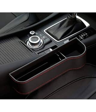 EIGHTEEN ENTERPRISE Multi Pocket Organizer for Front Seat Side Black