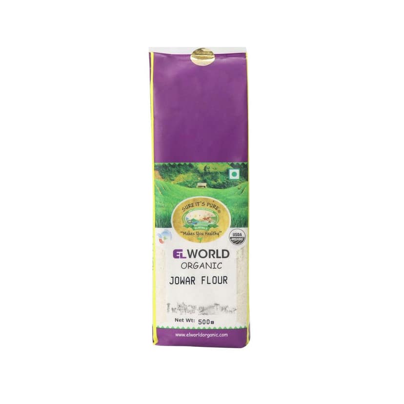 Elworld Agro & Organic Food Products Jowar Flour (500 G X 4) view 7