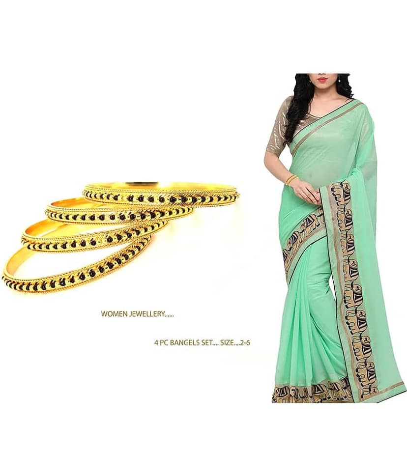 shankhraj mall Traditional Gold Plated Designer Bangles Jewellery For Women / Girls-10093 view 2