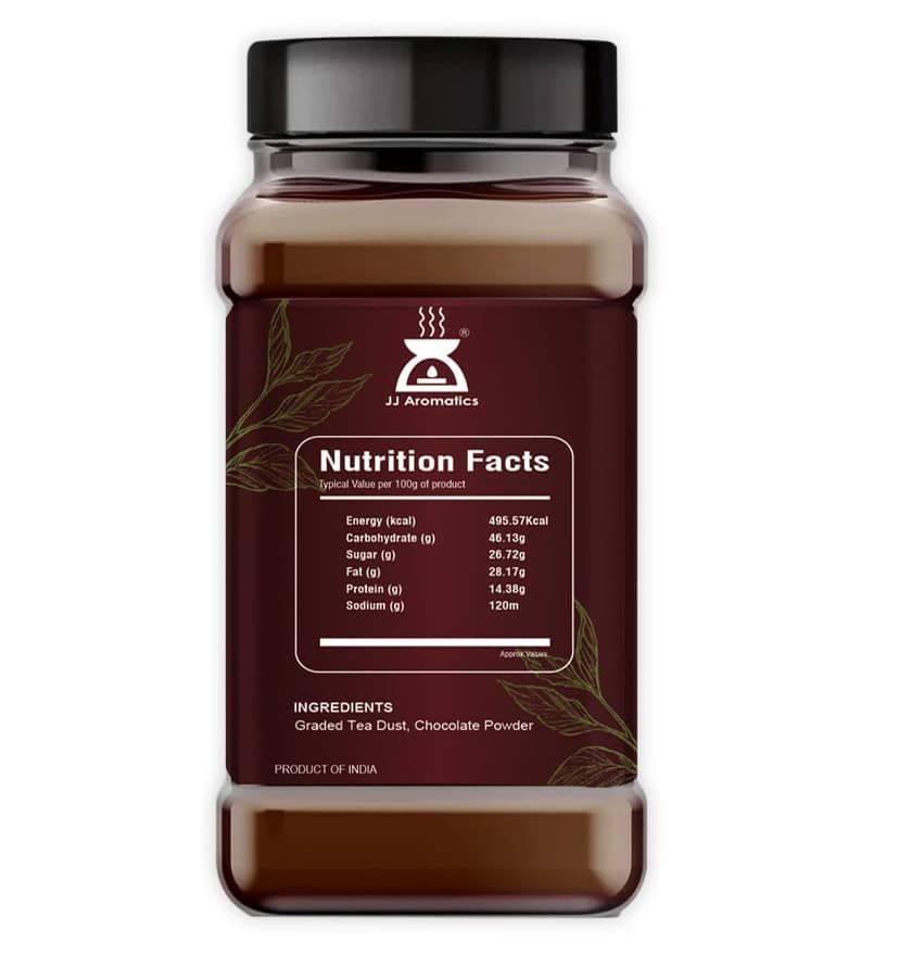 JJ Aromatics Chocolate Tea Powder Premium Quality Tea powder view 3