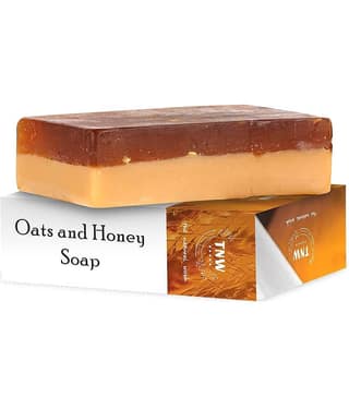 TNW - The Natural Wash Honey & Oats Soap For Reducing Tanning & Pigentation, 100G