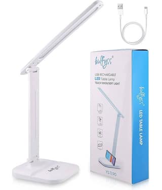 bulfyss White Study Table Lamp ( Pack of 1 )