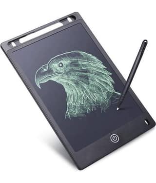 Vrindas, LCD Magic Optical Writing pad 8.5 inch for Home, Office & School. (Black)