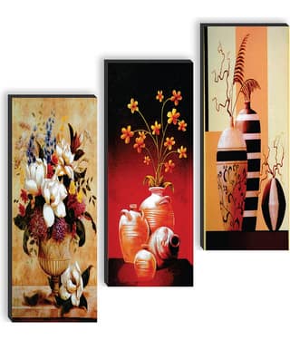 Saf - Floral Painting Without Frame